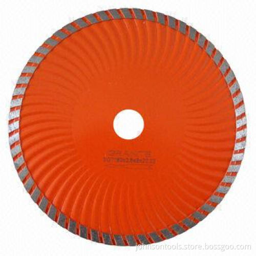 180mm Sintered Turbo Wave Saw Blade, Used on Angle Grinder, Easy and Smooth Cutting